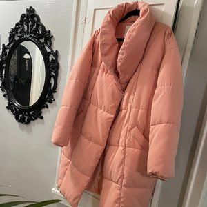 Monki Pink Padded Coat